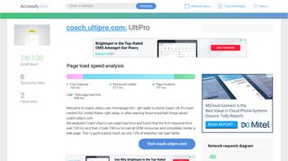 Access coach.ultipro.com. UltiPro