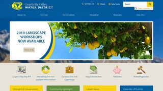 Coachella Valley Water District - Official Website | Official Website