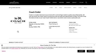 Coach Outlet at Aurora Farms Premium Outlets® - A Shopping Center ...