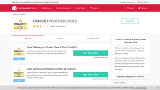 Coals2U Voucher Codes & Discount Codes - 5% Off | My Voucher ...