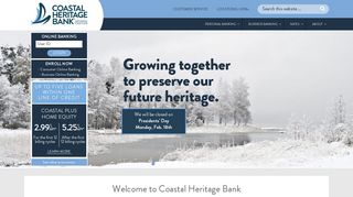 Coastal Heritage Bank: Home