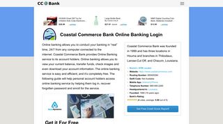 Coastal Commerce Bank Online Banking Login - CC Bank
