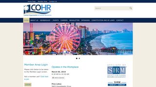 Coastal Organization of Human Resources - Home Page