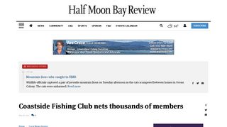 Coastside Fishing Club nets thousands of members | Local News ...