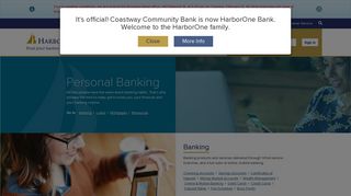 Personal | Coastway Community Bank