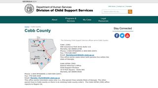 Cobb County | Child Support Services