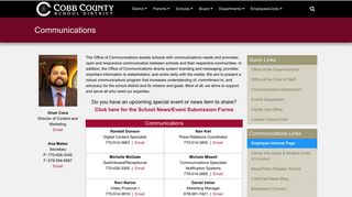 Communications - Cobb County School District