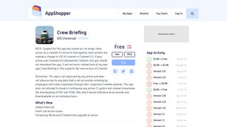 App Shopper: Crew Briefing (Utilities)
