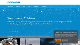 Cobham plc, Home