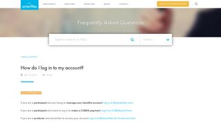 How do I log in to my account? - Ameriflex