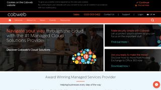 UK Cloud Solutions Provider, Microsoft CSP & Office 365 | Cobweb
