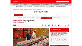 Employee Engagement: The Coca-Cola Company