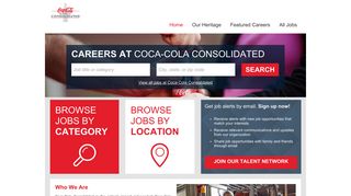 Jobs and Careers at the Coca-Cola Consolidated