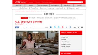 US Employee Benefits - The Coca-Cola Company