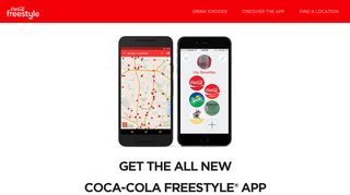 Mobile App Download - Coca-Cola Freestyle