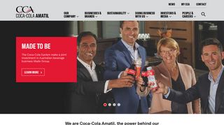 Coca-Cola Amatil – Australia, New Zealand & South Pacific