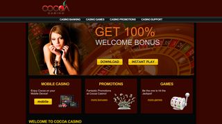 Welcome to Cocoa Casino