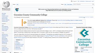 Coconino County Community College - Wikipedia