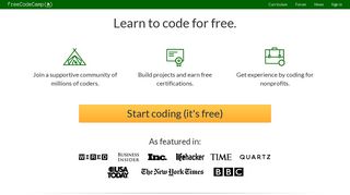 freeCodeCamp: Learn to Code and Help Nonprofits