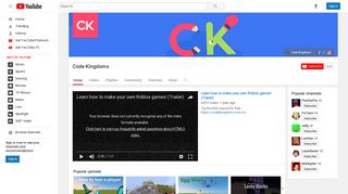 Code Kingdoms - YouTube