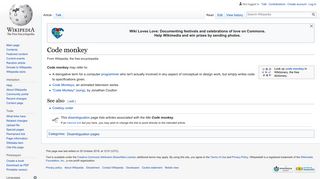 Code monkey - Wikipedia