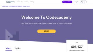 Welcome To Codecademy | Codecademy