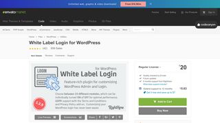 White Label Login for WordPress by RightHere | CodeCanyon