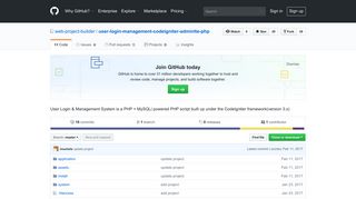 GitHub - web-project-builder/user-login-management-codeigniter ...