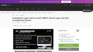 Codeigniter Login with Ion Auth, HMVC, Social Login and User ...
