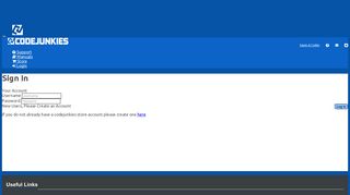 Login - support.codejunkies.com