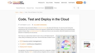 Code, Test and Deploy in the Cloud