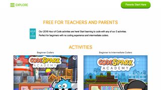 Hour of Code - Coding for Kids | codeSpark Academy