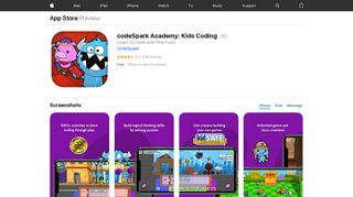 codeSpark Academy: Kids Coding on the App Store - iTunes - Apple