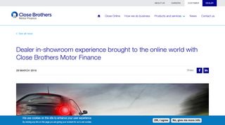 Dealer in-showroom experience brought to the online world with ...