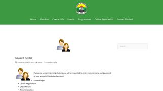 Student Portal – COEZING