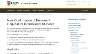 CoE - UNSW Current Students - UNSW Sydney