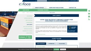 Coface UK Clients | Access COFANET