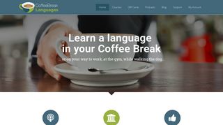 Coffee Break Languages – Learn a language in your coffee break