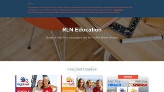 The Coffee Break Academy for Schools | RLN Education