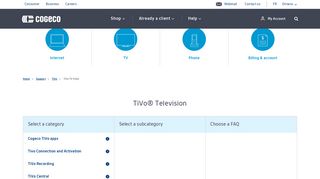 TiVo service FAQ - | Cogeco