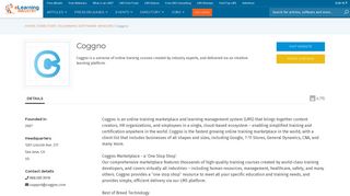 Coggno Company Info - eLearning Industry