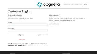 Sign In - Cognella Store