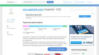 Access ccs.cognistix.com. Cognistix - CCS