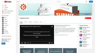 Cognito Forms - YouTube