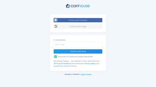 Coinhouse – Your trusted partner for cryptoasset investments