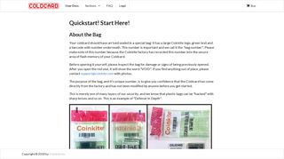 Quickstart! Start Here! – Coldcard Wallet User Docs