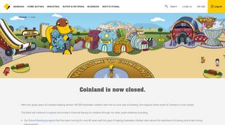 Coinland is now closed - CommBank