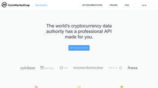 CoinMarketCap | Cryptocurrency API
