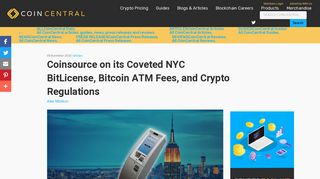Coinsource on its Coveted NYC BitLicense, Bitcoin ATM Fees, and ...