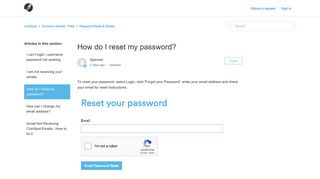 How do I reset my password? – CoinSpot